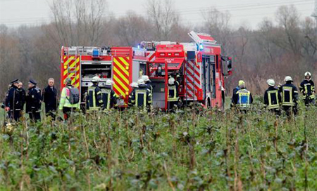 Accidente entre una avioneta y un helicóptero